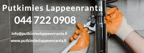 putkimies lappeenranta